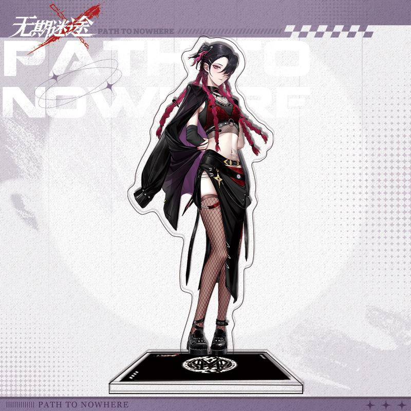 Fans Gift Charm Game Anime Path to Nowhere HD Figures Zoya Hamel Demolia Acrylic Stand Series Desk Decor Collection About 15cm