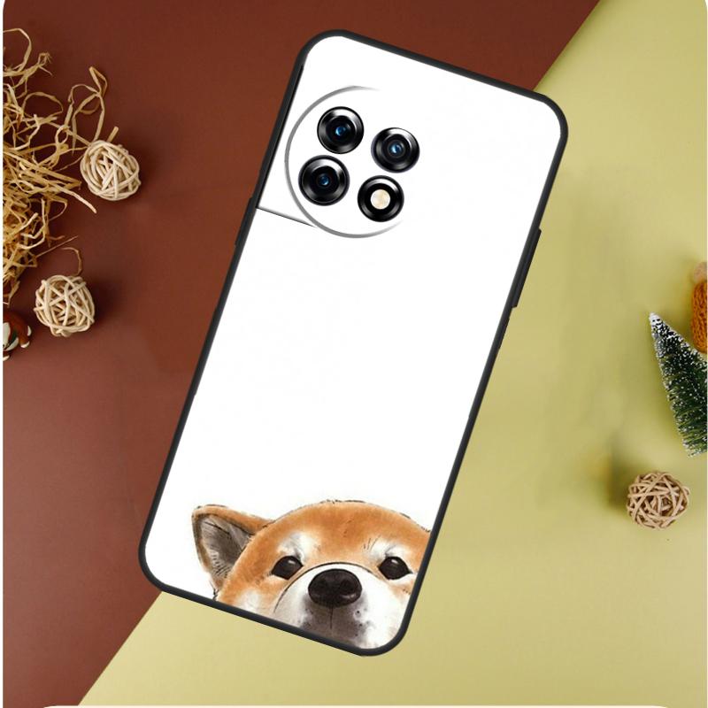 Tier Shiba Inu Hund Für OnePlus 13 13R 12 12R 11 9 10 Pro 8T 9RT 10T 10R Nord 4 CE 2 3 Lite N20 N30 Handyhülle