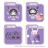 AGATSUMA Assembled Plastic Doll Candy Factory Kuromi 15 and Sanrio (Ages Up)