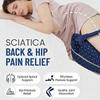 Knee pillow for side lying, orthopedic pillow with memory foam white