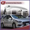Car Door Handles Grip for Hyundai Elantra Front Left 82651F2210 Silver Tone