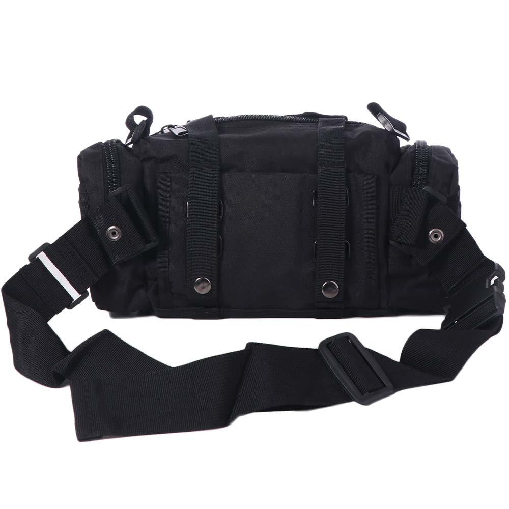 Large Capacity Men Waist Pack Waterproof 3P Chest Bag Foldable Outdoor Portable Backpack  Travel