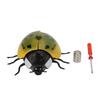 Іграшки-комахи з датчиками, інтелектуальна індукція, автоматичне уникнення перешкод, живлення від батарейок, жовта сонечко, модель тварини зі світлом