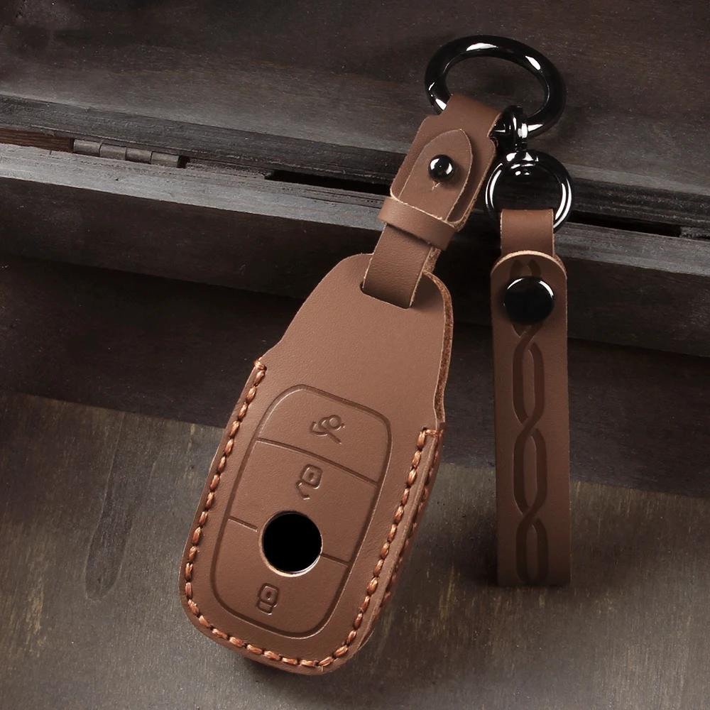 Interior Mouldings Car Remote Key Case Cover Shell Fob For Mercedes Benz A C E S G Class GLC CLE CLA GLB GLS W177 W205 W213 W222