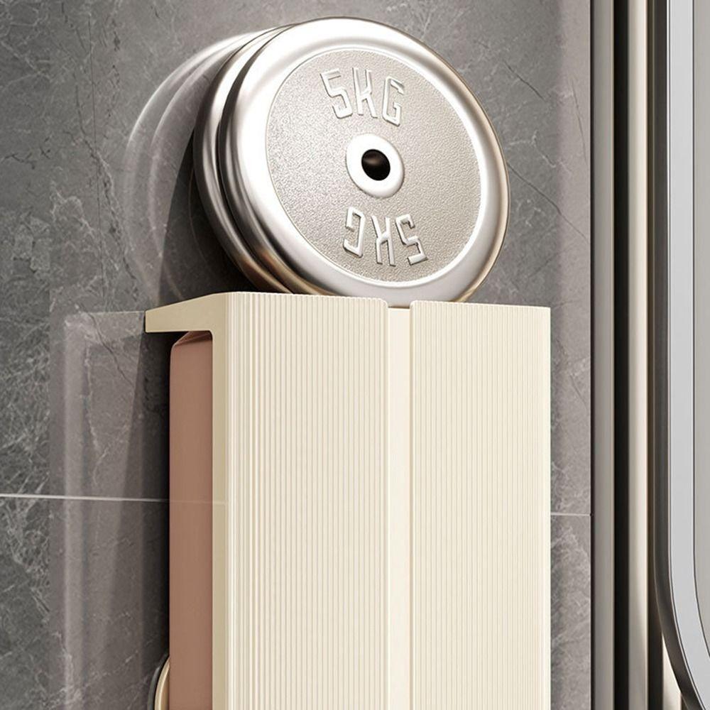 Wall Mounted Wall-mounted Long Tissue Box No Punch Toilet Paper Box  for Home