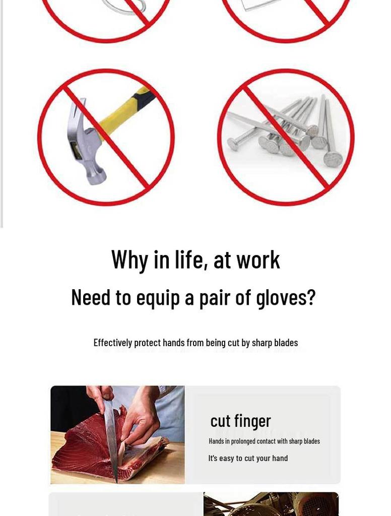 Level 5 Schnittfeste Nitril-Mattierte Anti-Rutsch-Handschuhe, Verschleißfest für Mechanische Nutzung