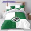 Maccabi-Haifa Pattern Bedding Quilt Set Quilt Cover Pillowcase Home Decoration Gift (1 * duvet cover + 2 * pillowcase, without core)