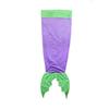 Children Shark Sleeping Bag Ultra-soft Fluffy Flannel Fishtail Blankets Kids Boys Girls Wearable Sleepsack Cozy Fluffy Sleep Bag
