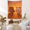 Bubu Dudu Cartoon Cartoon Tapestry Wall Hanging Decoration Household Home Decor