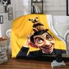 Mr Bean'S Hilarious Adventure Flannel Blanket Super Soft Warm Cozy Blanket For Sofa Bed Office Travel Allseason Home Decor Gift