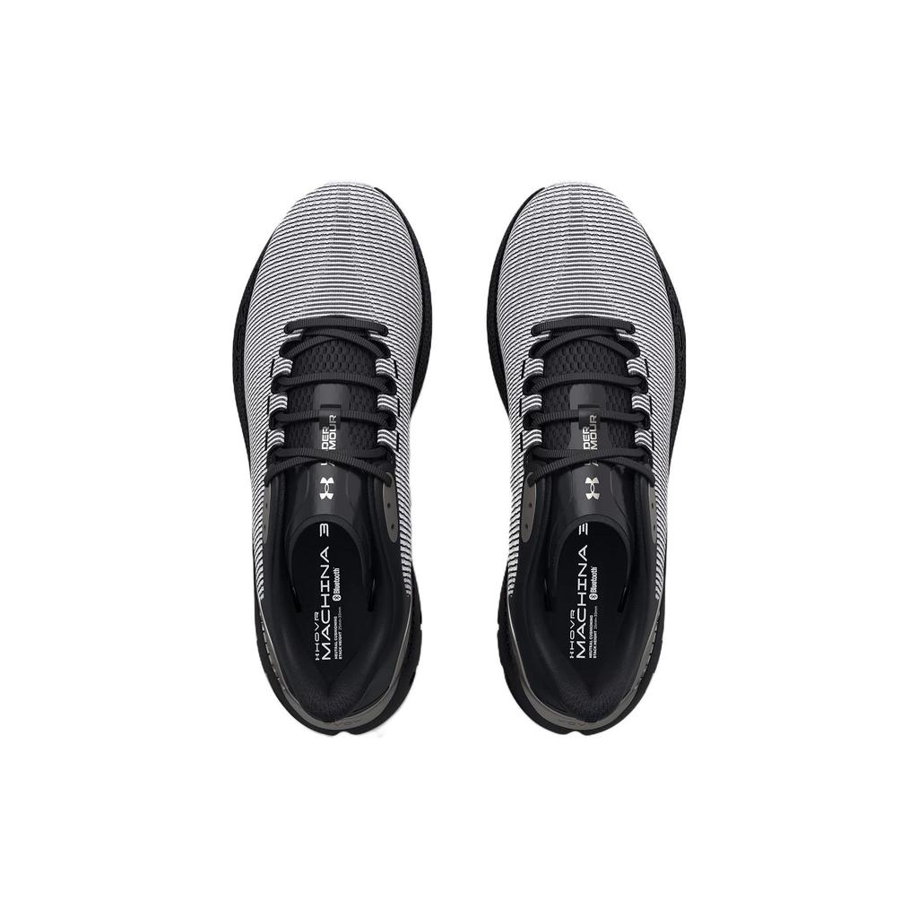 Under Armour HOVR Machina 3 Mode Sport Bequemes Material Low-Top Freizeit Laufschuhe Damen Sneaker Schwarz 3025892-001