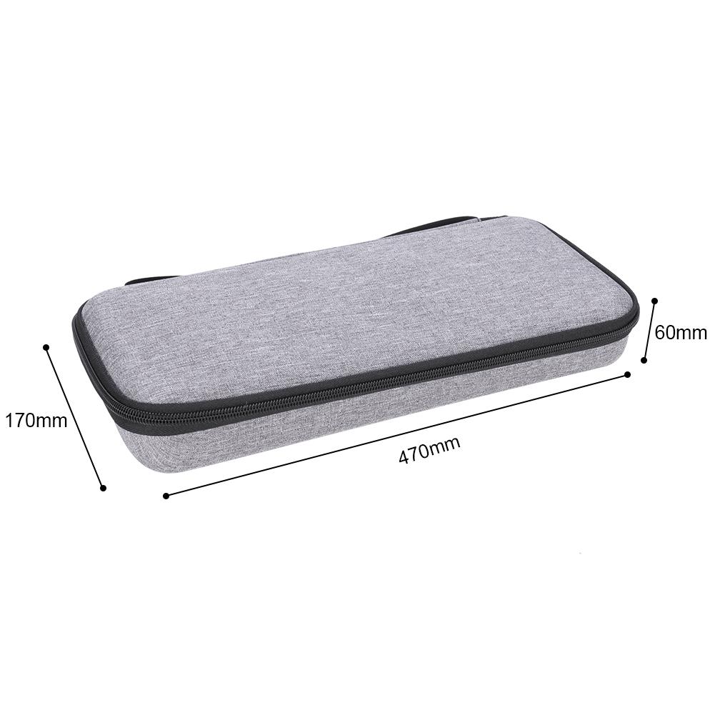 

Portable Handbag Bag Hard Shell Carrying Case for Logitech MX Keys Wireless Keyboard Portable Case Hard Storage Bag серый