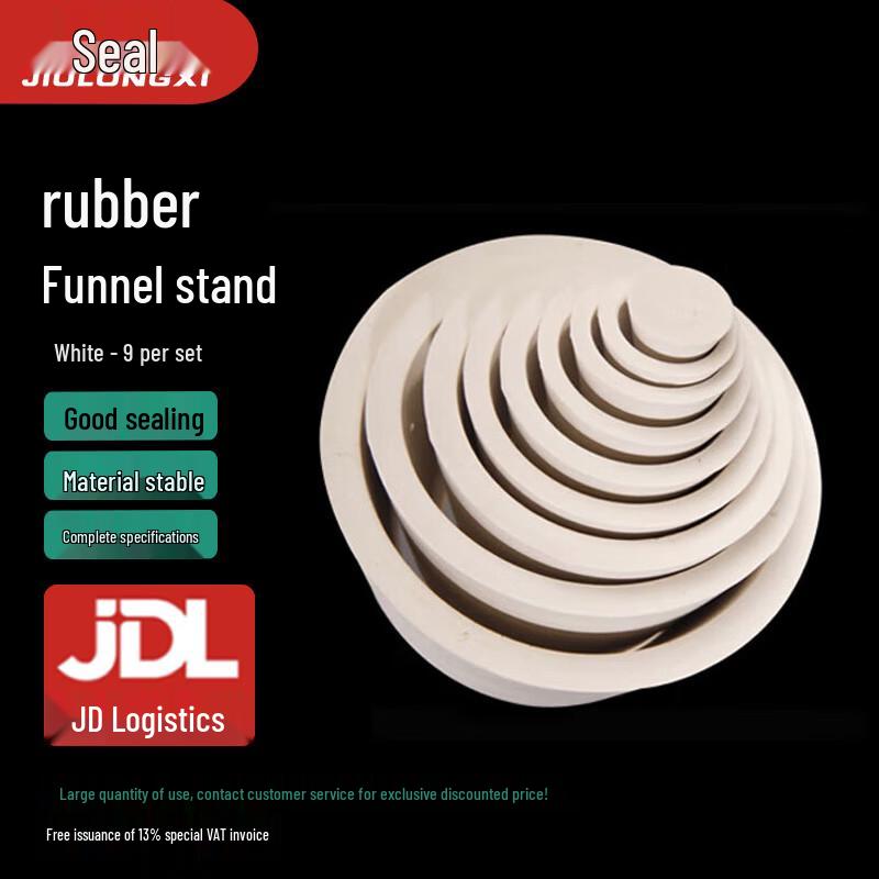 Buchner Funnel Support and Lab Rubber Stopper Set
