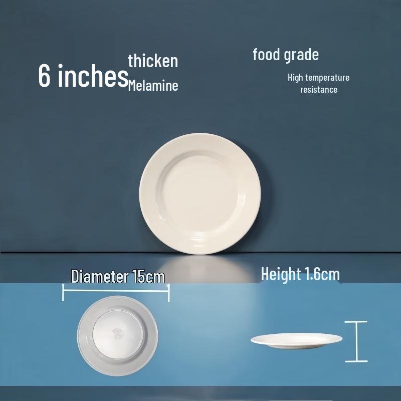 777 Round Melamine Dinner Plate