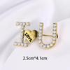 Baroque Pearl Leaf Insignia Brooch - Retro European & American Gold Pin Accessory