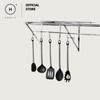 6 Piece Stainless Steel and Silicone Kitchen Utensil Set