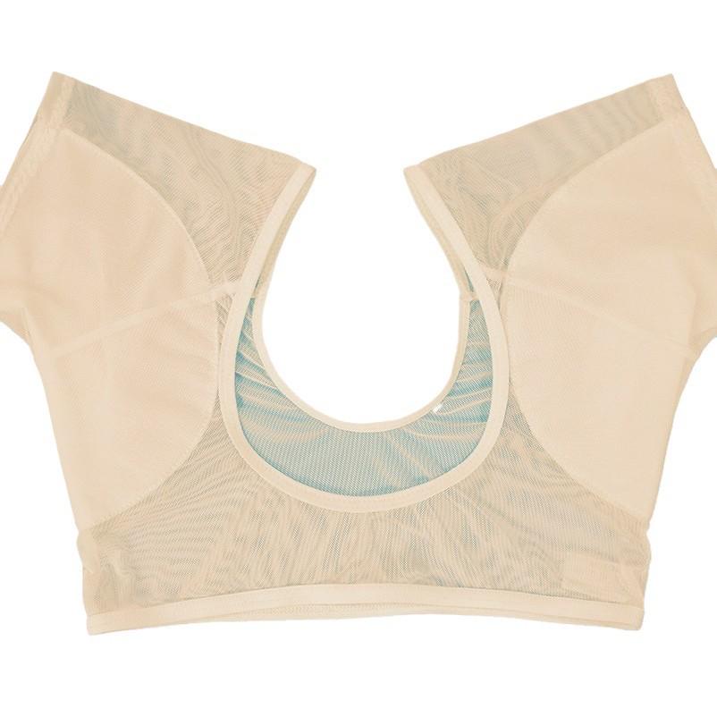 Washable Mesh Vest with Sweat-Absorbing Armpit Pads - Sweat-Proof and Lightweight