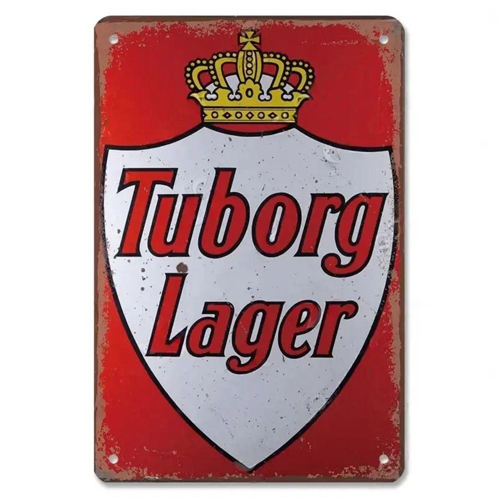 Vintage Beer Brands Metal Tin Sign Bar Tavern Home Decor