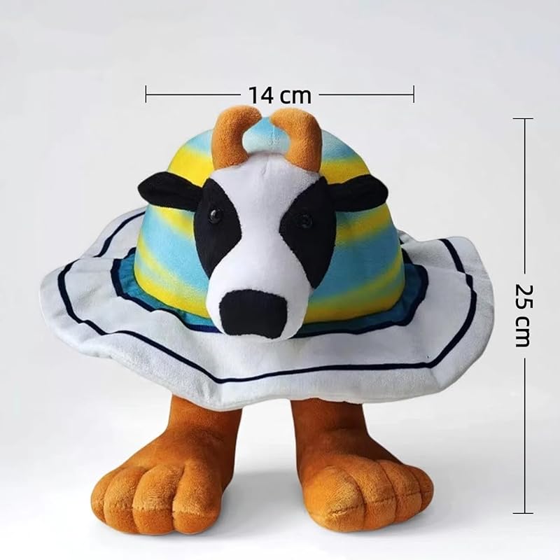 Italian Brainlot Tuntun Tuntun Saful Plush Toy, 30cm Throw Pillow, Soft, Cute, and Fun, Room Decor, Figurine, Kids' Holiday Gift (P)