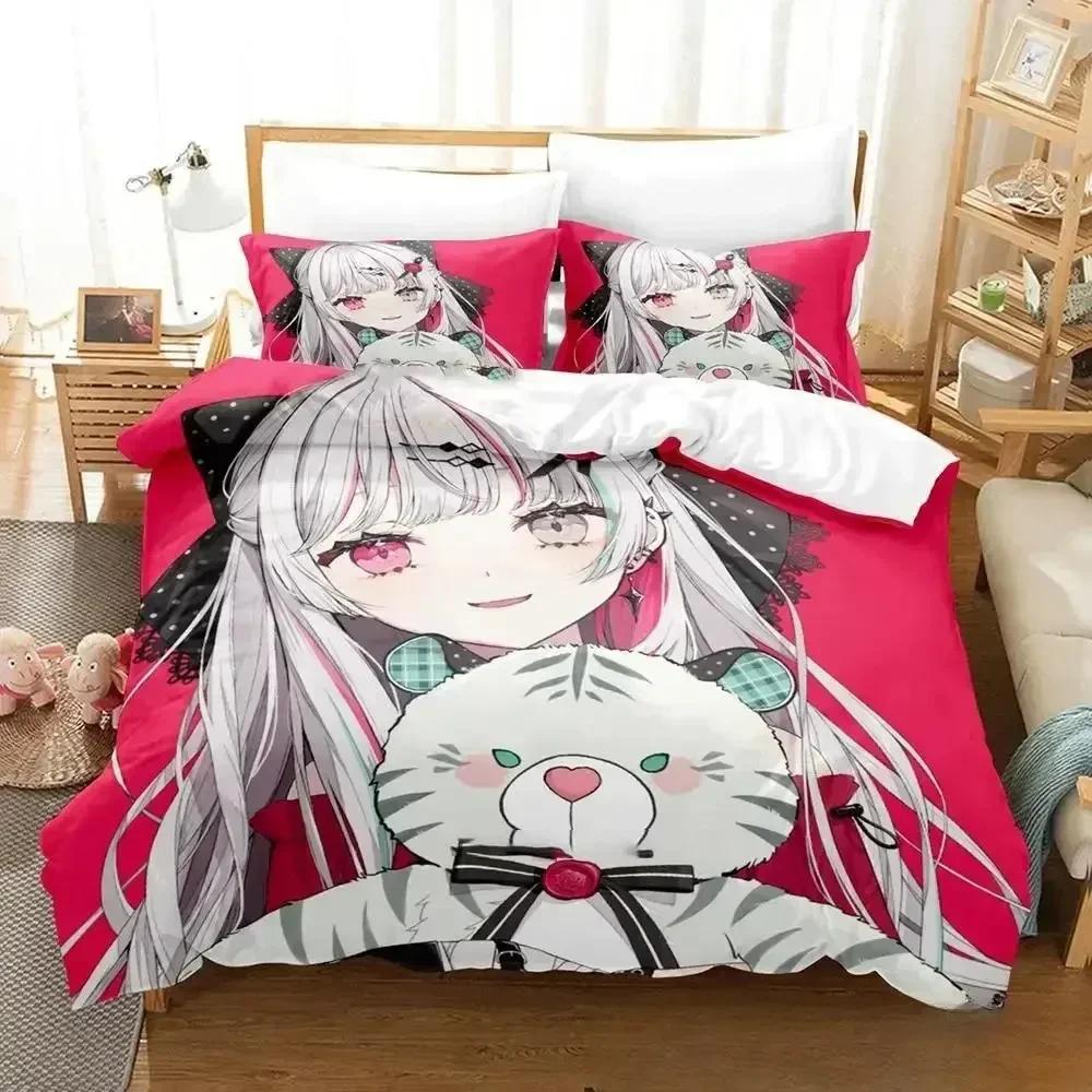 Kawaii Mädchen Ishigami Nozomi Anime Bettwäsche Set Bedrucktes Bettwäsche Set Mit Kissenbezug Bettbezug Weich Queen King Size Bettwäsche Zuhause
