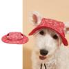 Adjustable Dog Fisherman Hat Red Bow Pet Baseball Cap Cute Pet Cat Sun Hat Photography