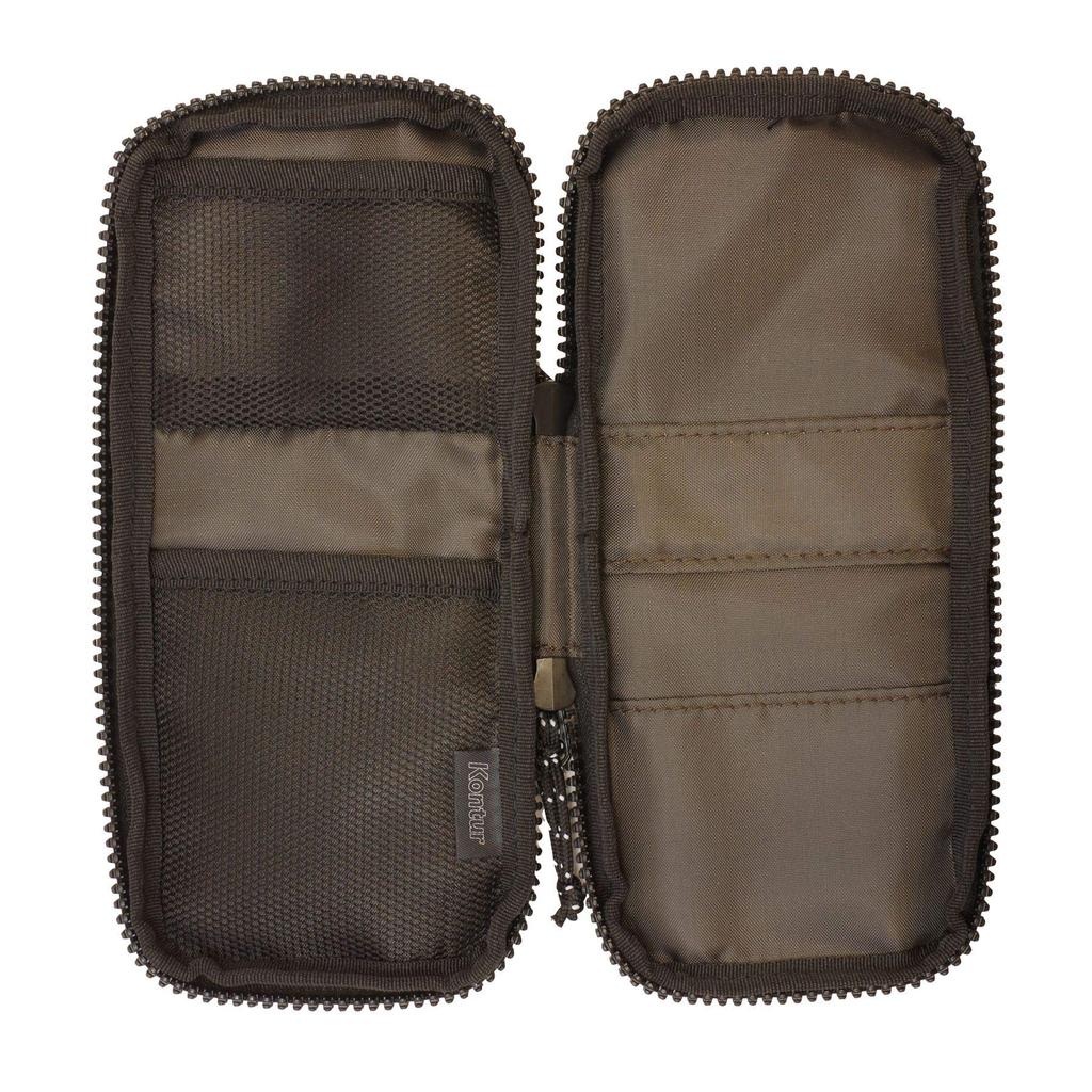 Delfonics Contour Round Pencil Case (Olive)