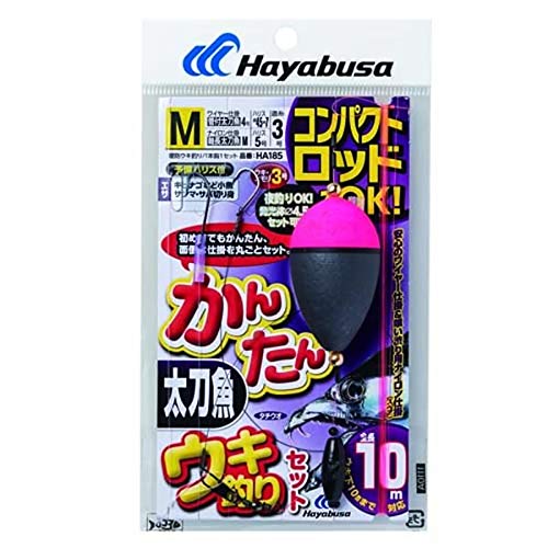Hayabusa HA185 Compact Rod Easy Hairtail Float Fishing Set L L