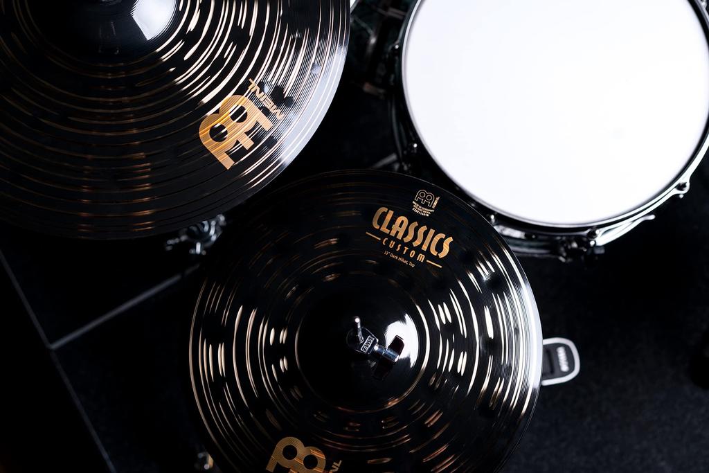 MEINL Cymbals Classics Custom Dark Series Cymbals Dark Hihat CC13DAH Hi-hat 13" []
