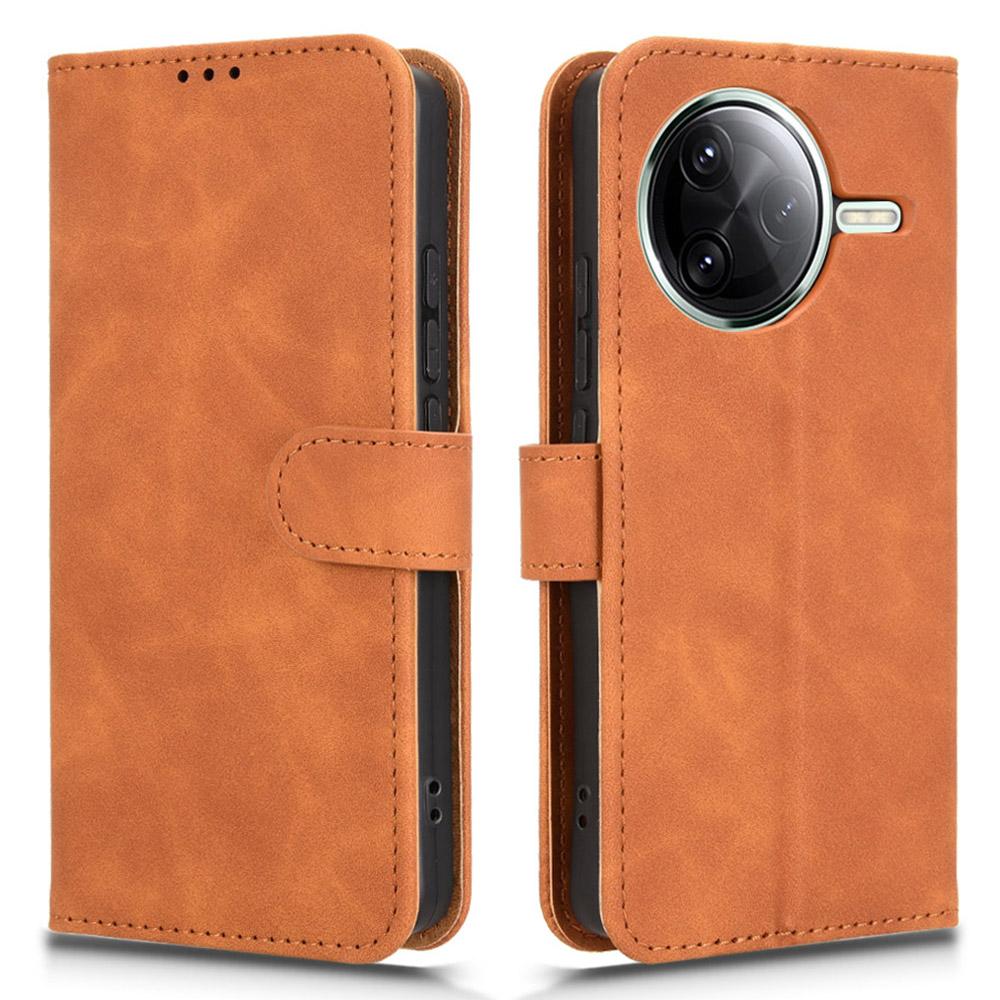 For Xiaomi Poco F7 Pro 5G/F7 Ultra 5G/Redmi K80 Pro 5G/K80 5G Leather Case Skin-Feel Anti-Drop Wallet Flip Phone Cover