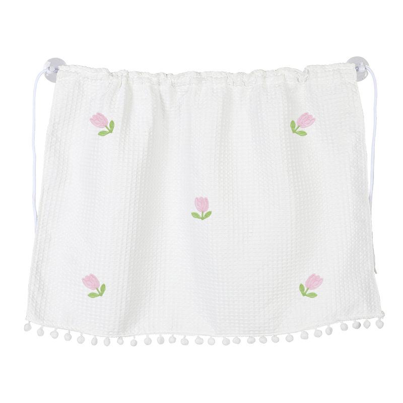 

Универсальная занавеска на присоске, цветочная шторка на окно автомобиля, солнцезащитный козырек с рисунком на боковое окно, защита от ультрафиолета для детей A2