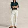 Polo Ralph Lauren Solid Color Point Collar Long Sleeve Shirt Men Shirts Green MNPOWOV16823237-300