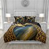3D Printed Colorful Animals Duvet Cover Kit Polyster Pillowcase  New Wholesale Noble And Comfortable Animal Series Kit
