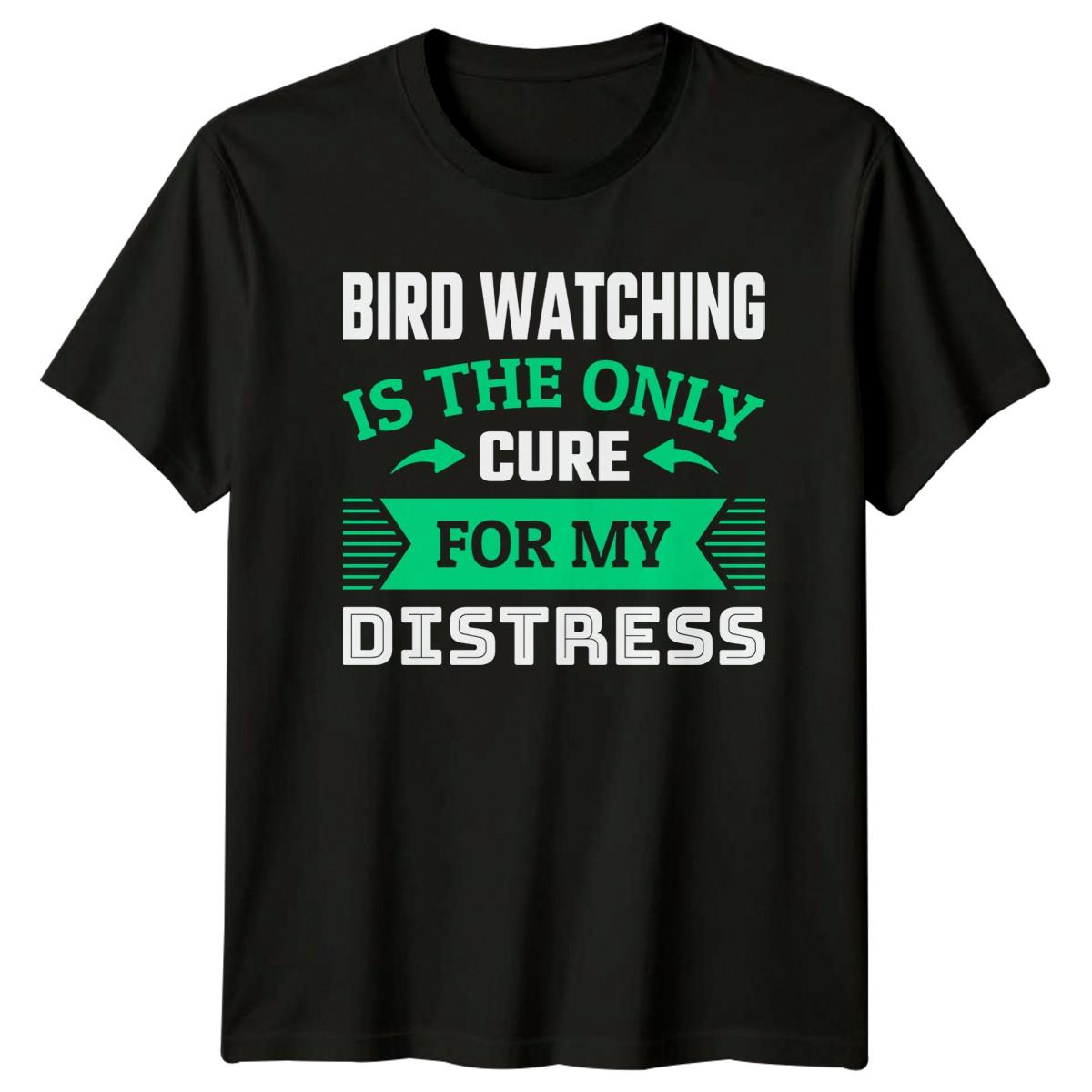 Bird Watching Is The Only T-Shirt Nature Bird Watching Birthday Gift M