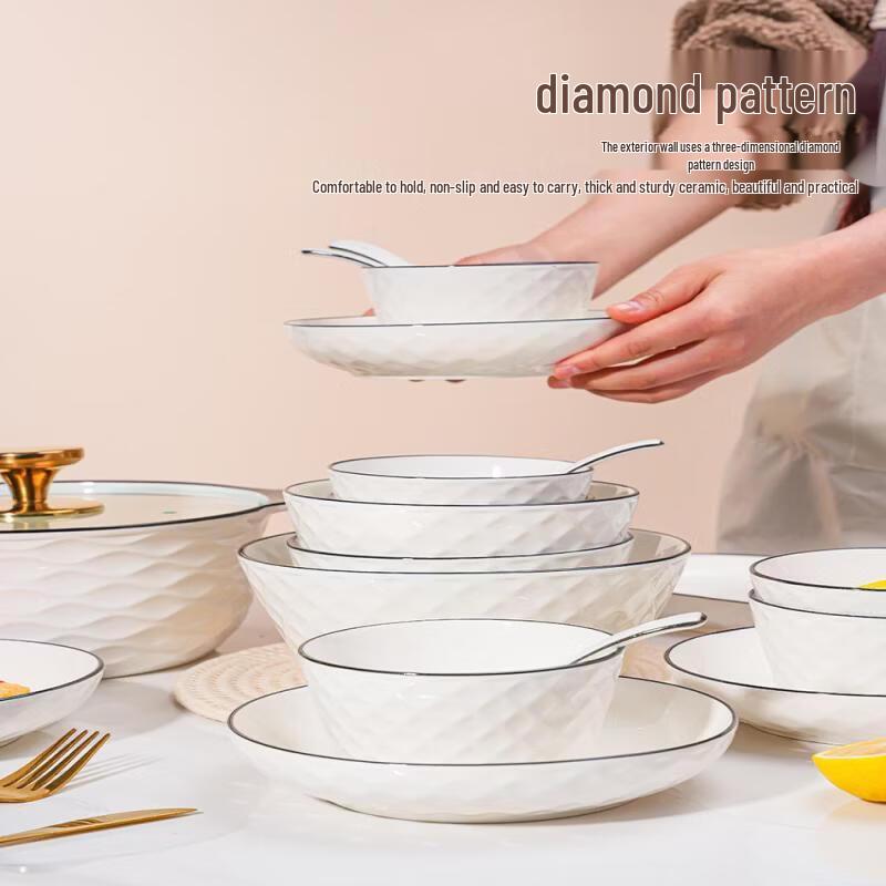 Nordic Ceramic Dinnerware Set