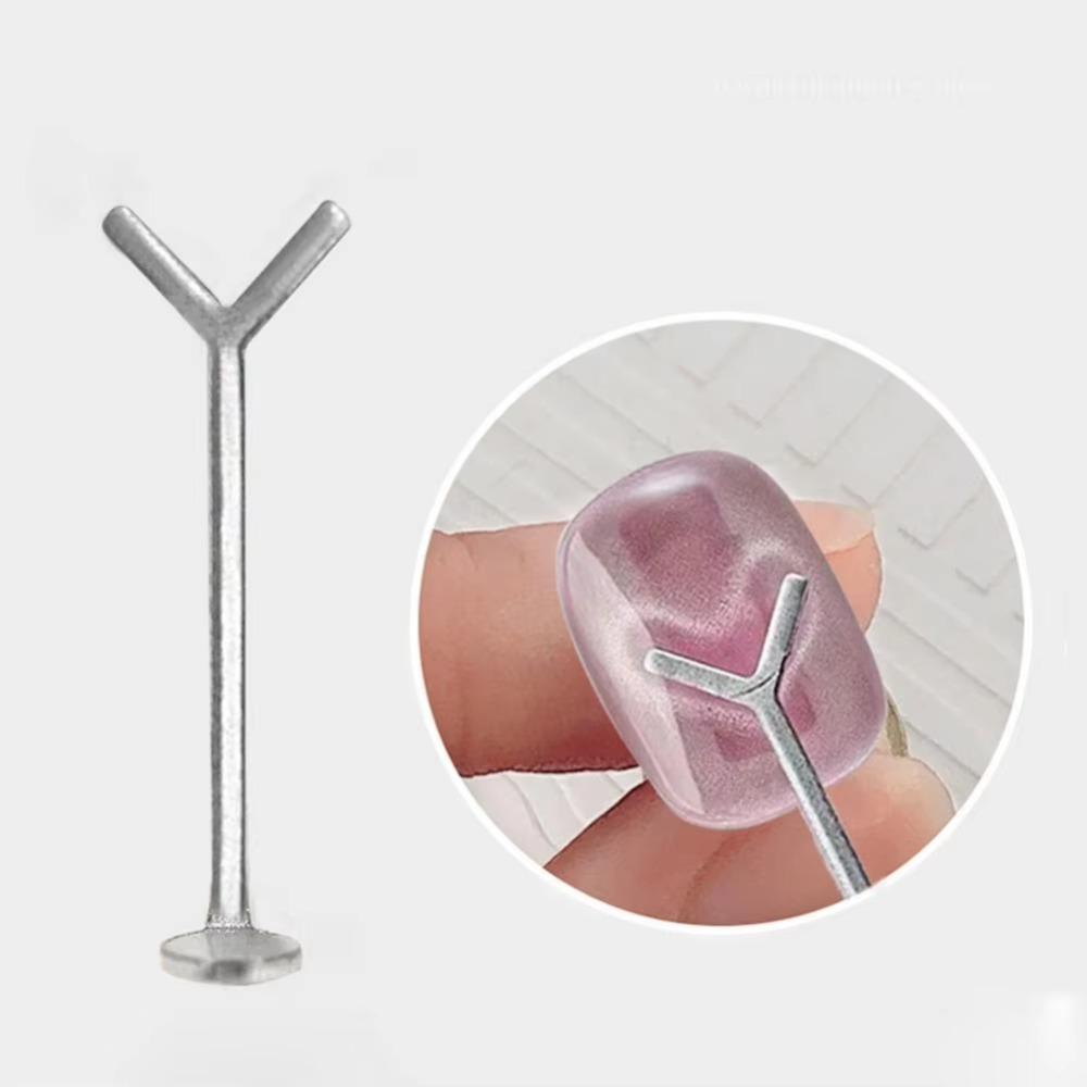 

3pcs Magnetism Heart Shaped Cat Eye Magnet Y-Shaped Love Magnet Nail Art Tool Set Professional Use