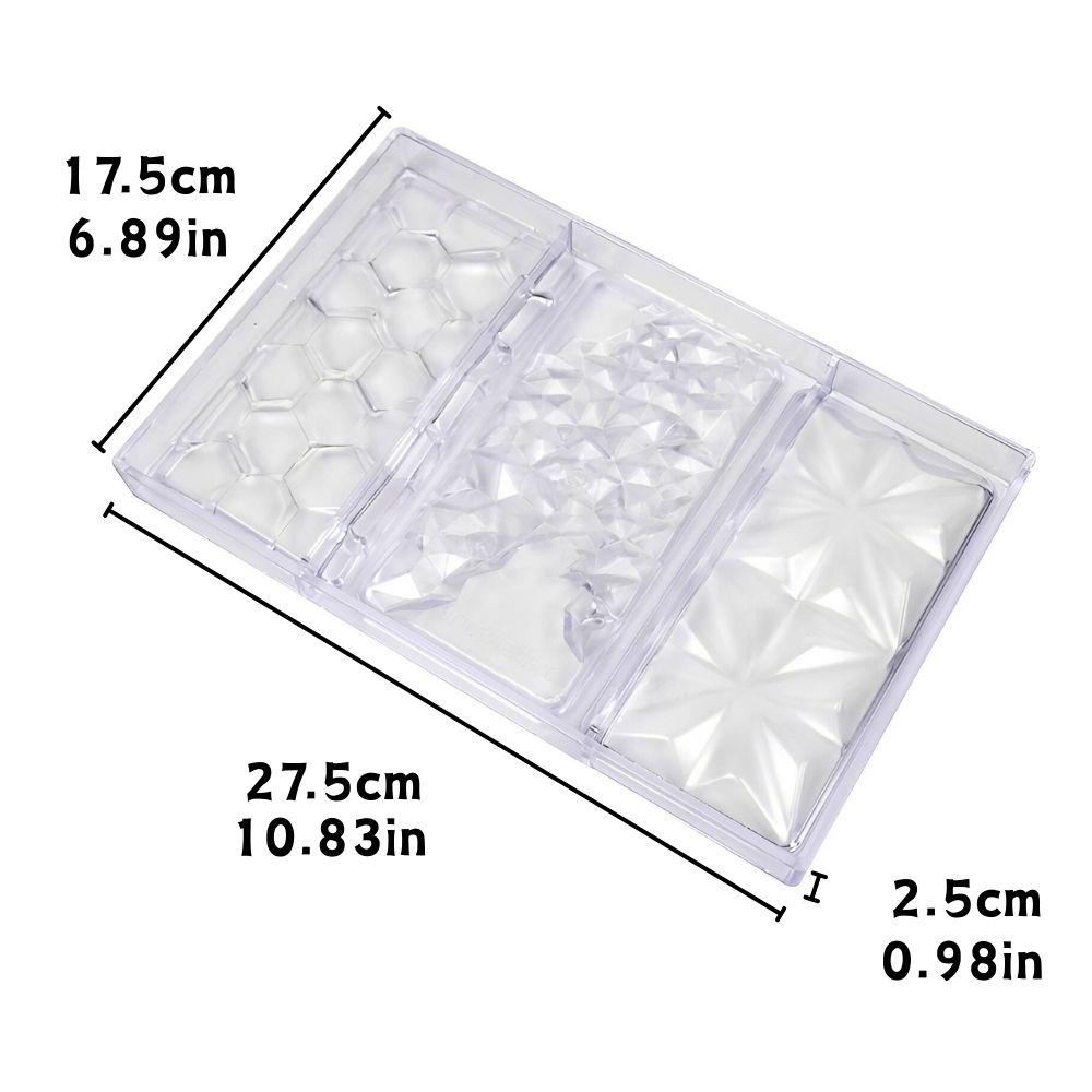 

3-Cavity Plastic Edelweiss Chocolate Mold Mother s Day Birthday Party Gift DIY Candy Pudding Baking Tool YMY