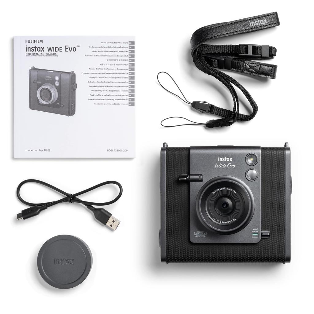 Fujifilm INSTAX Wide Evo Instant Film Camera.
