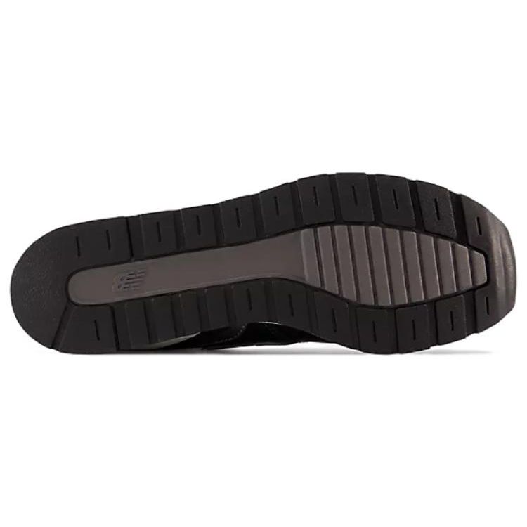 New Balance Nb 996 Round Toe Lace-Up Leather Low-Top Running Shoes Men Sneaker Black Gray CM996RI2