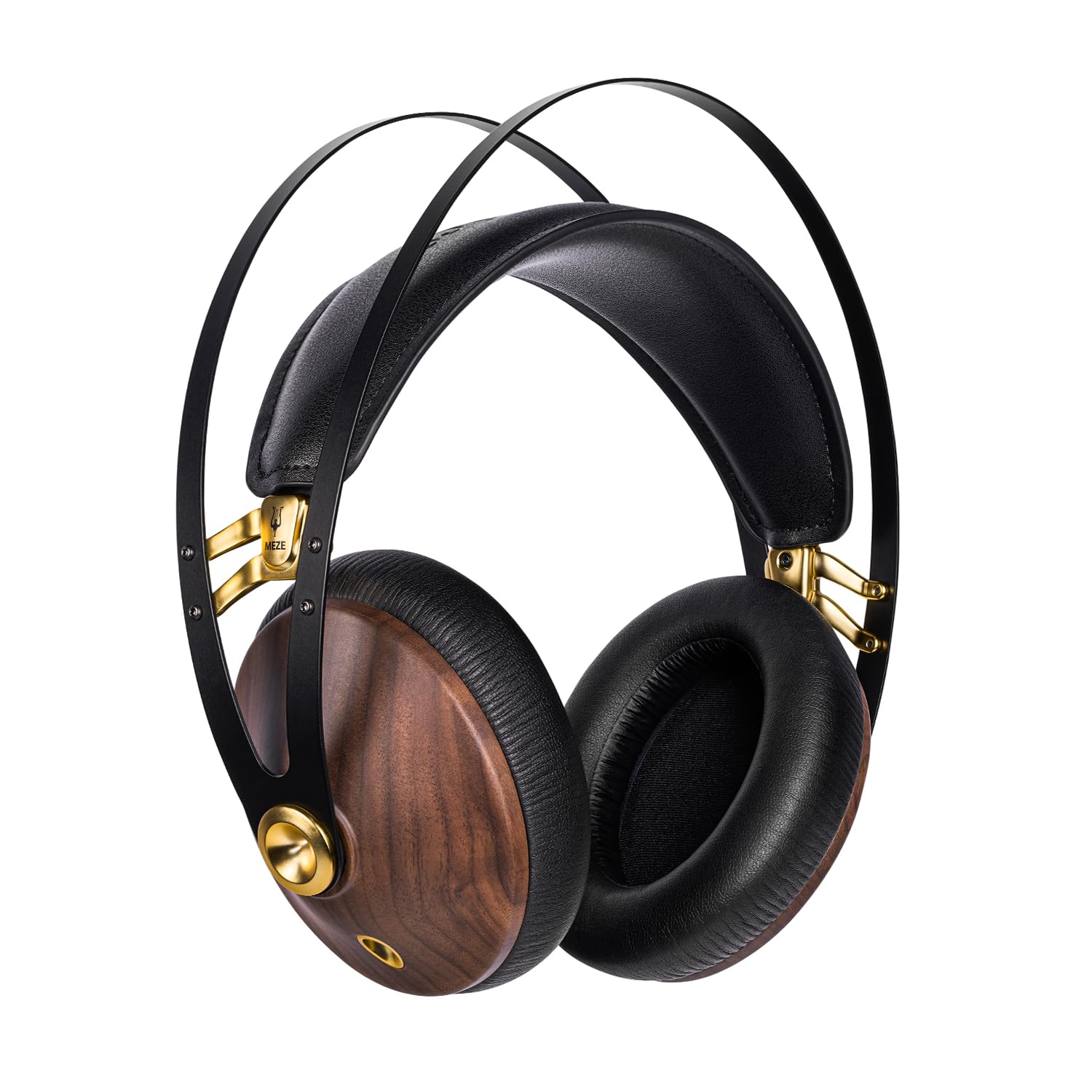 

MEZE 99 Classics Walnut Gold Wooden Ear Cups Walnut Gold Closed Headphones M99C-WG