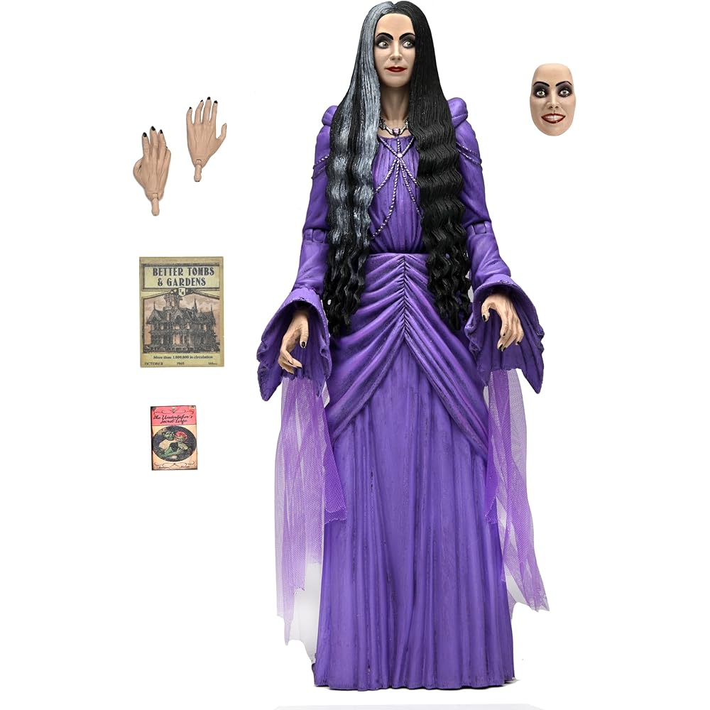 NECA Rob Zombie Munsters Figure Ultimate Lily Munster 18cm Collectible Action Toy