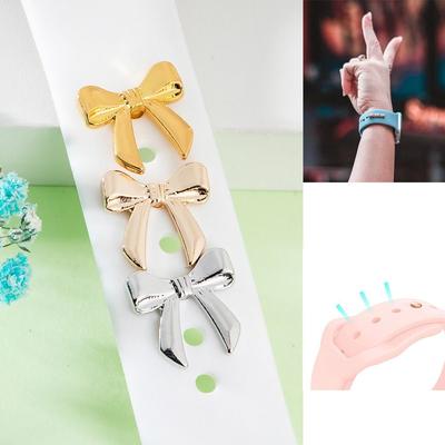 Alloy Watch Band Decorative Nails Brooch Decorative Ring Watch Band Ornament  Strap Accessories