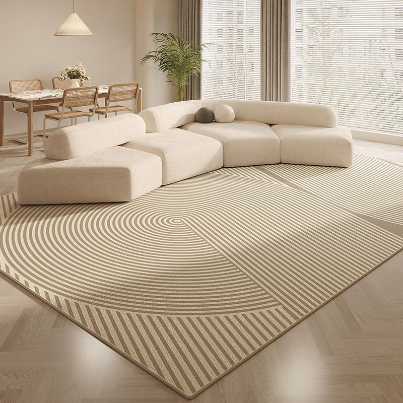 French Cream Carpet Living Room Silence Bedroom Atmosphere Sofa Tea Table Blanket Light Luxury Premium Cloakroom Floor Mat
