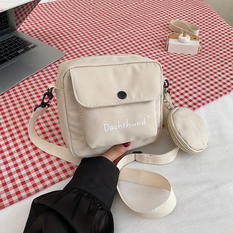 Bags Women's Messenger Bags Student Fresh and Sweet Small Square Bags Versatile Shoulder Bags Mother and Child Bags
