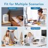 Air Conditioner Portable Desktop Air Cooler Fan with LED Night Light & Humidifier, Mini Mist Cooling Fan for Office Home