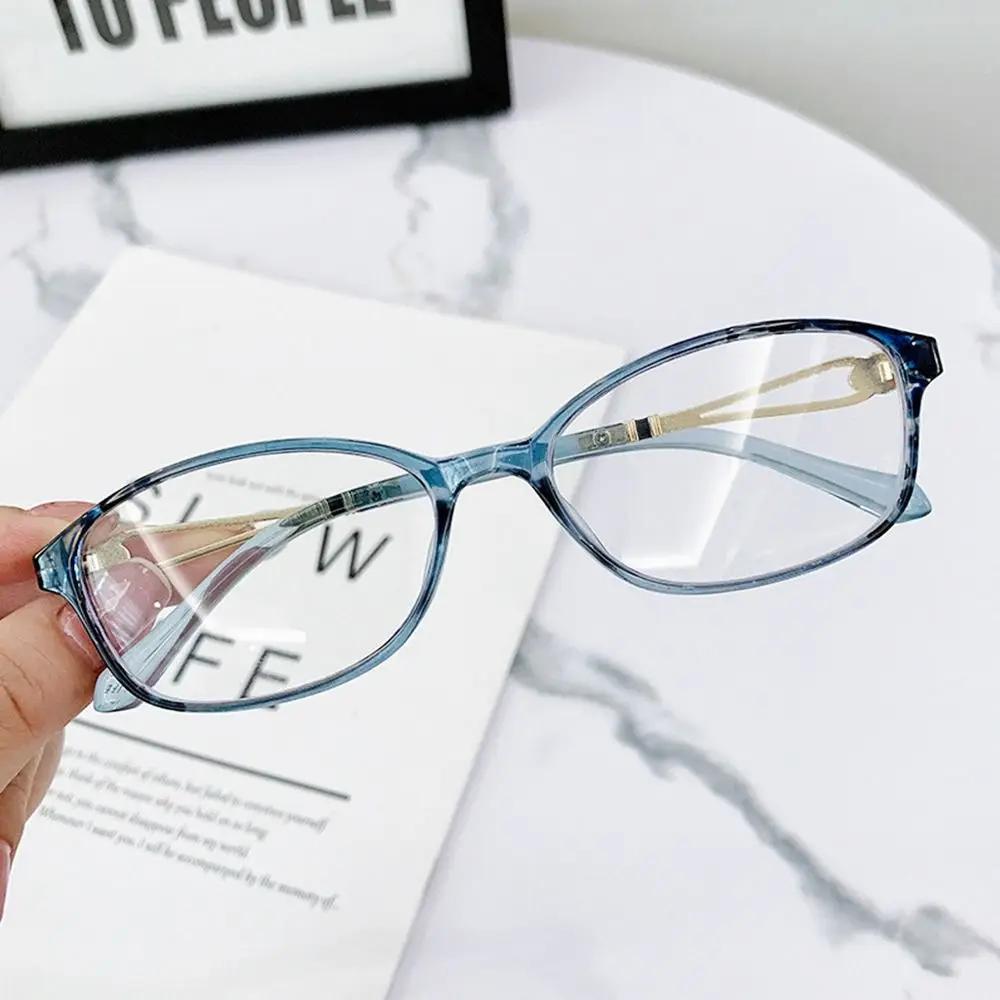 Fashion Vintage Anti Blue Light Reading Glasses Ultra Light Comfortable Hyperopia Eyeglasses for Men Women +100 to +400