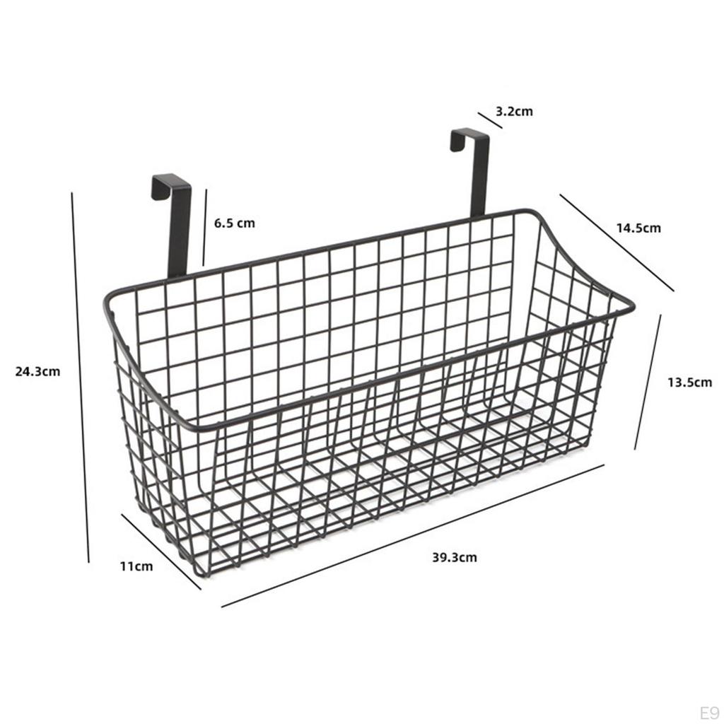 Farmhouse Hanging Storage Basket for Kitchen And Bathroom Organization