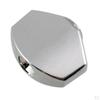 Electric/Acoustic Guitar Pegs Button Cap Silver 6pcs/Pack