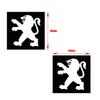For Peugeot Car Remote Key Stickers Badge Emblem Car Accessories c Peugeot GT Line 208 301 308 2008 3008 4008 5008 206 307 407 607