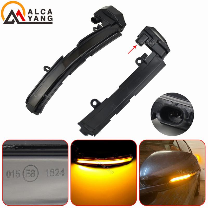 2Pcs Dynamic Turn Signal Light For Jaguar XE XF XJ F-TYPE XK XKR I-PACE X250 X260 LED Side Mirror Sequential Indicator Blinker