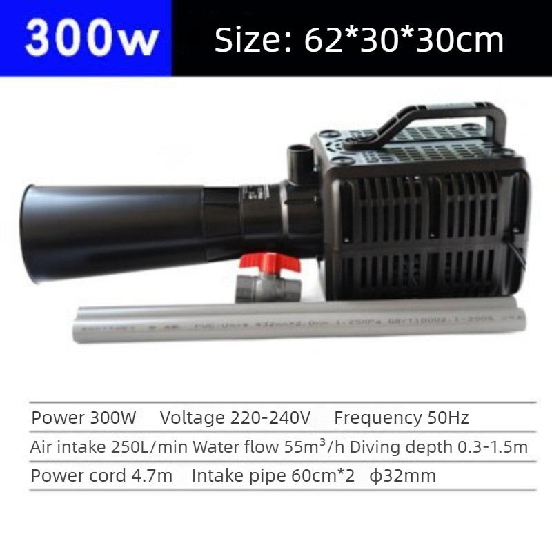 Fish Pond Aerator Large Silent Portable High Flow Koi Pool Air Pump High Power Aquarium Oxygen Generator Fish Tank Oxygen Pump